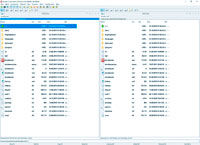 Dual panel file manager